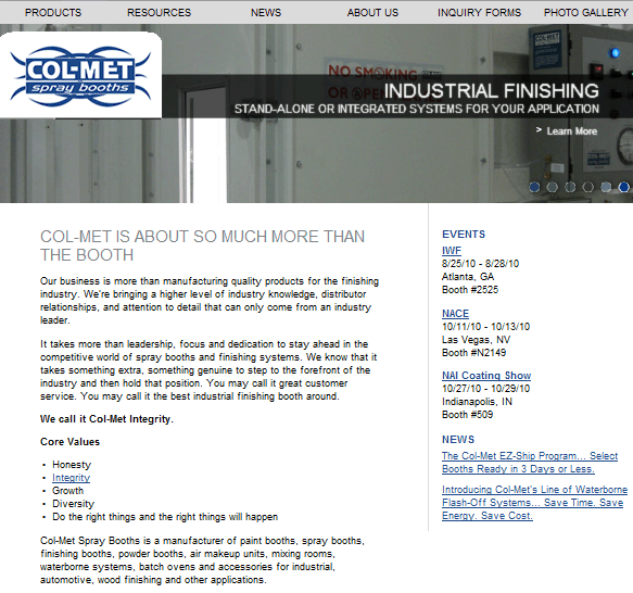 To Visit Col-Met click here