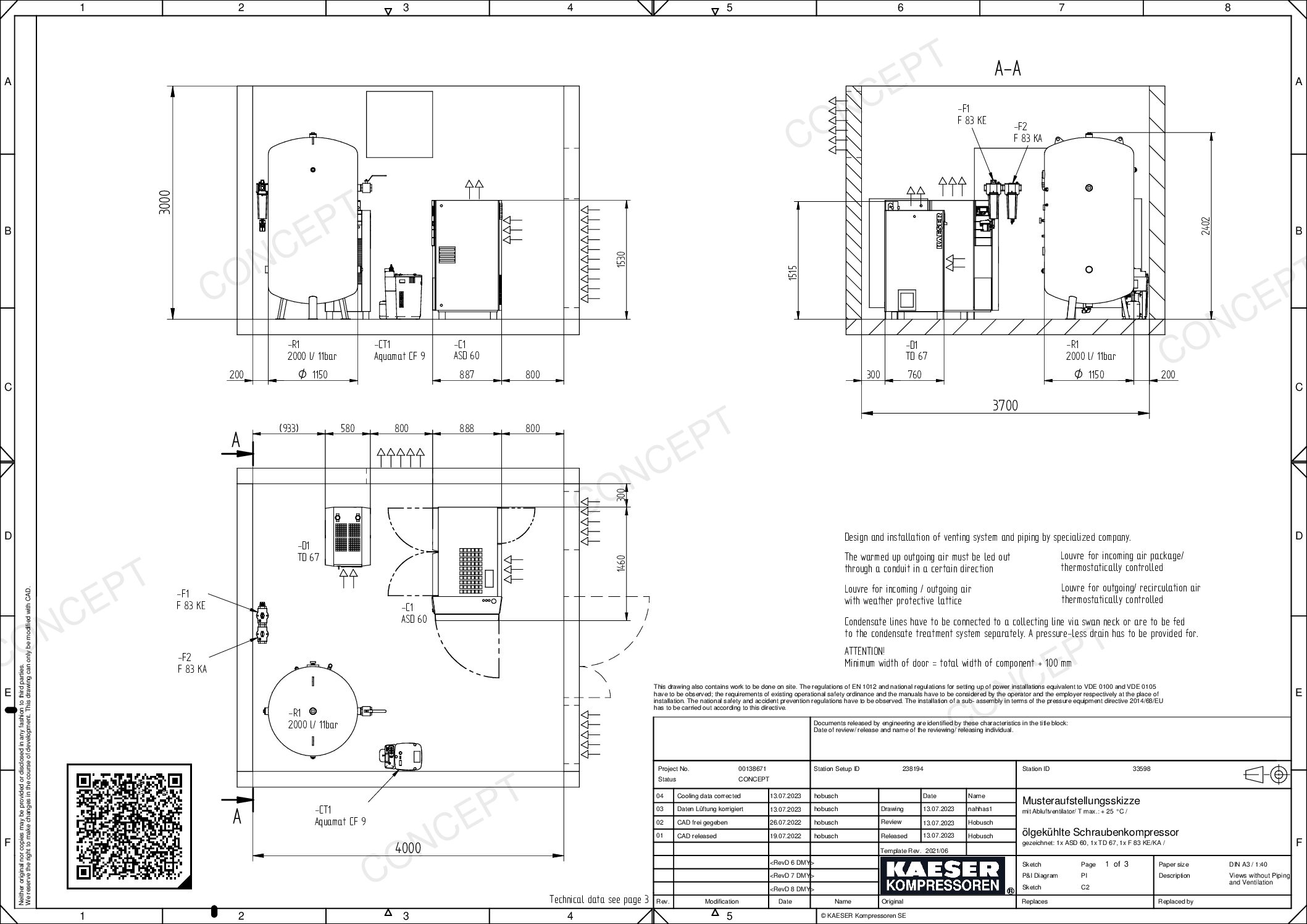 Installation: ASD Series