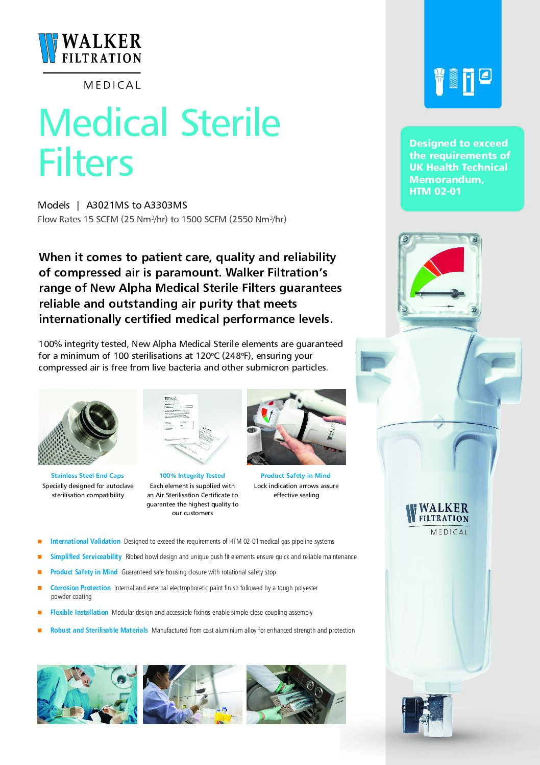 New Alpha Medical Sterile Filter