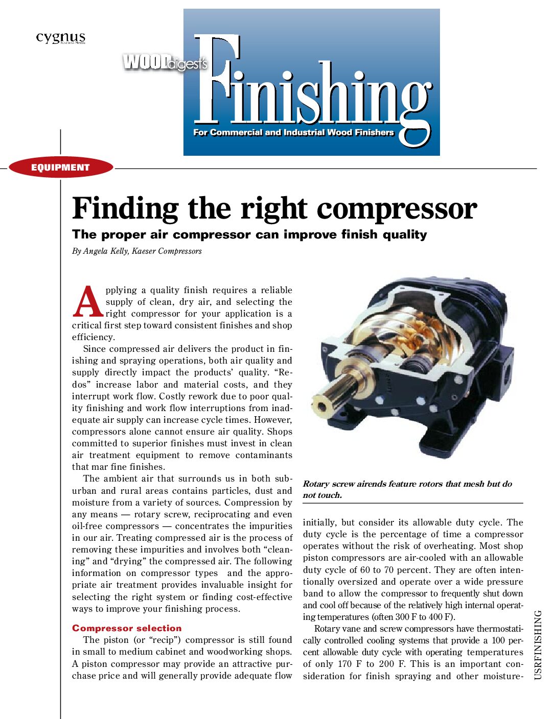 Article: Improving Finish Quality