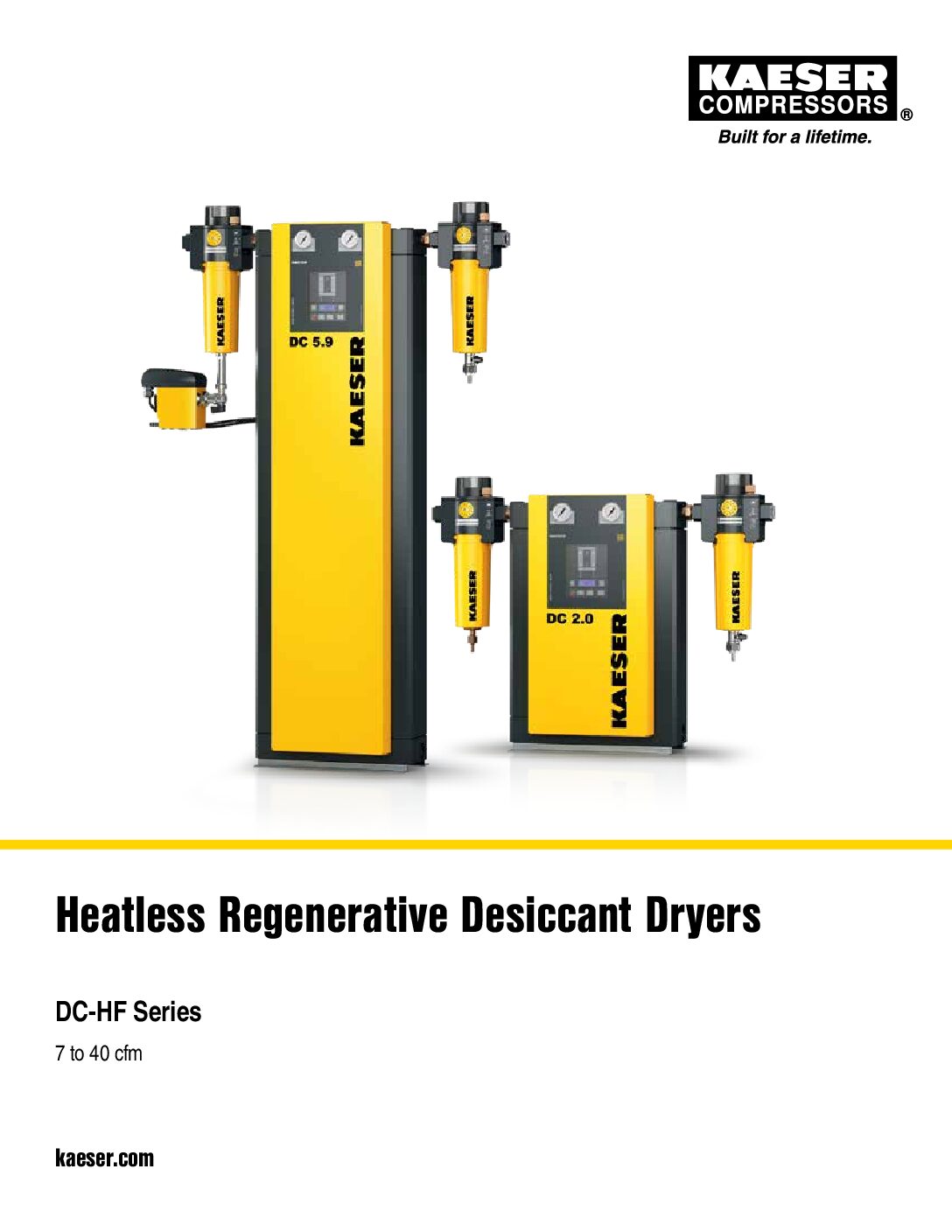 DC & HF Desiccant Dryers