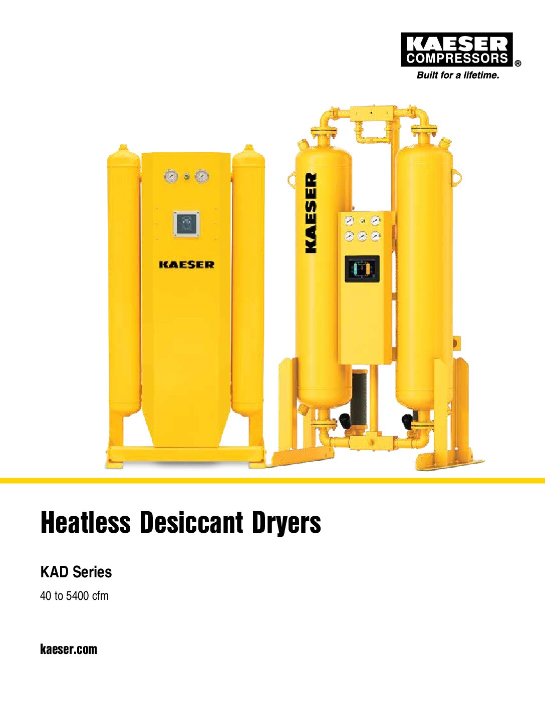 Heatless Desiccant Dryers