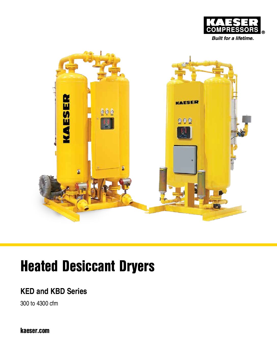 KED & KBD Heated Desiccant Dryers