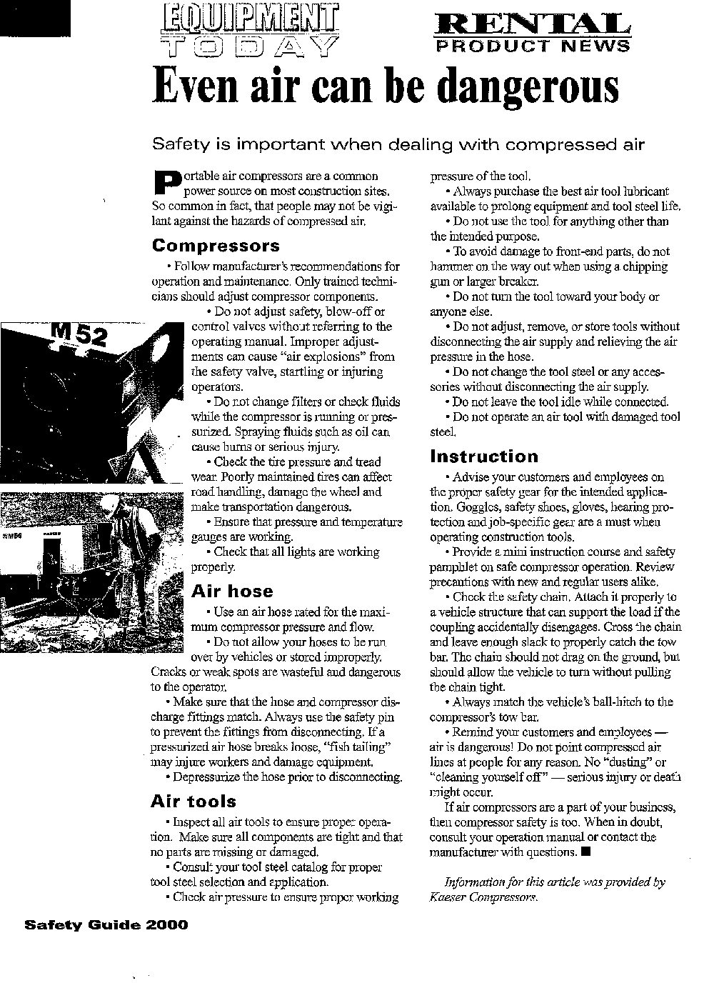 Compressed Air Safety