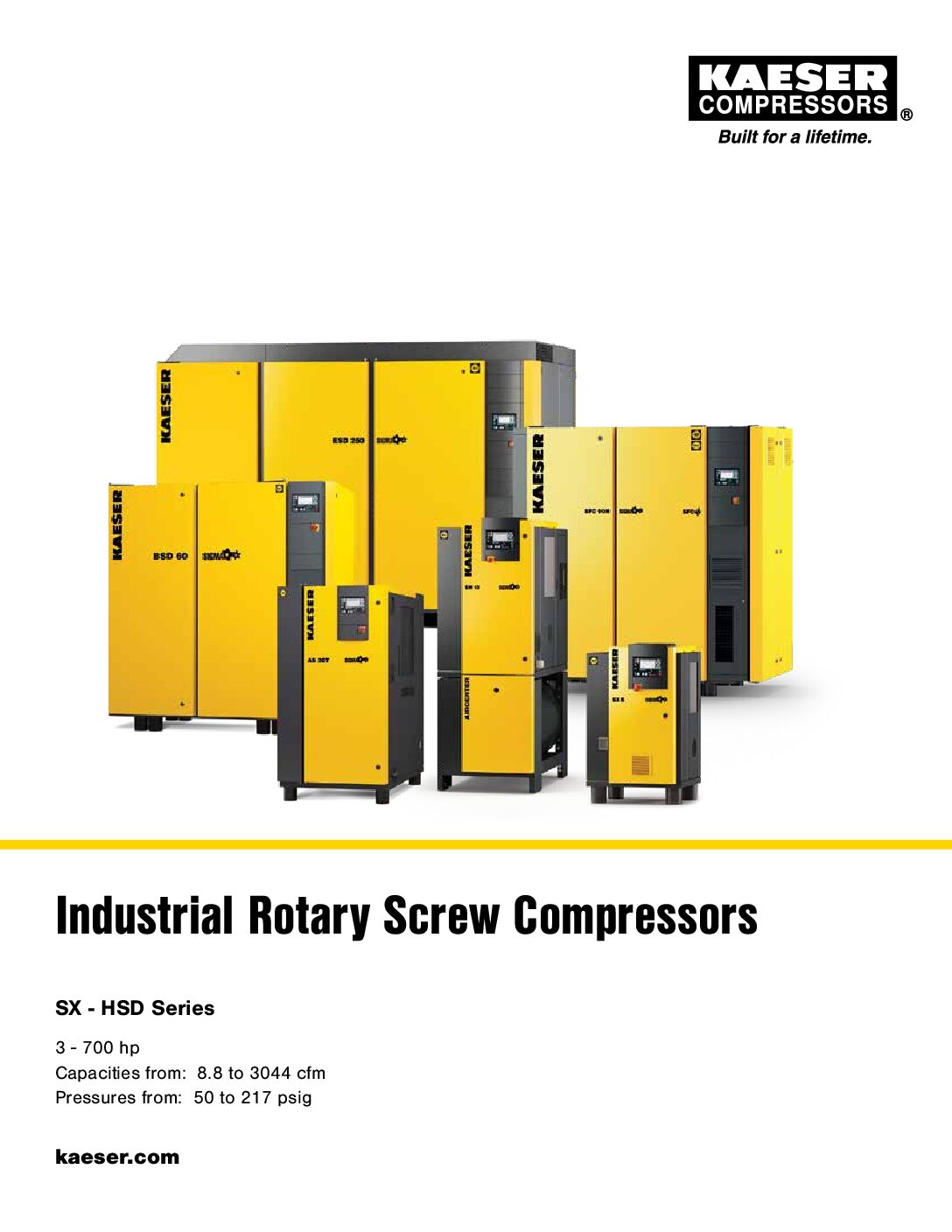 Rotary Screw Compressor Catalog