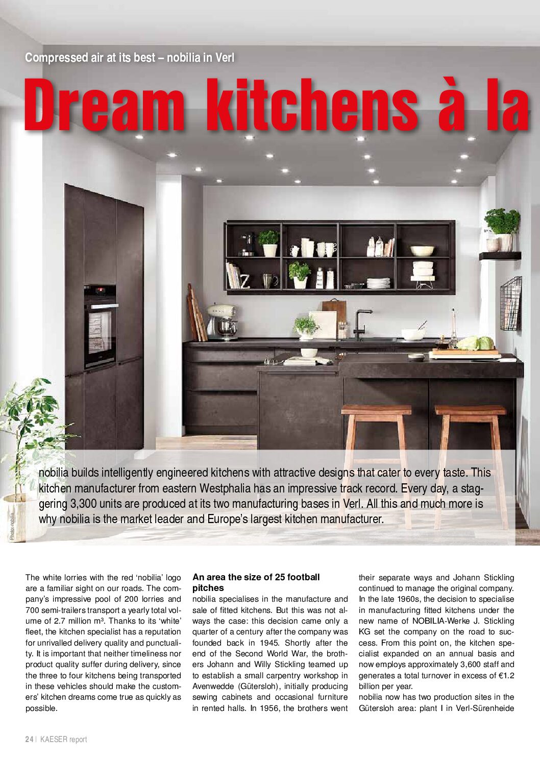 Kaeser Report: Nobilia