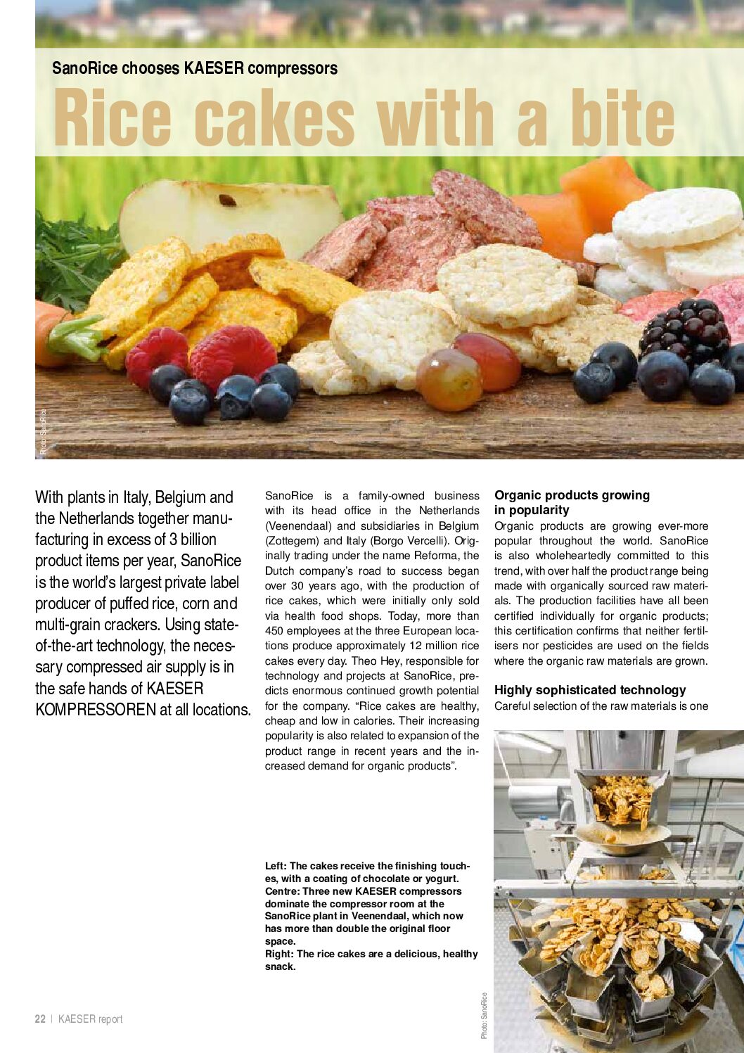 Kaeser Report: SanoRice