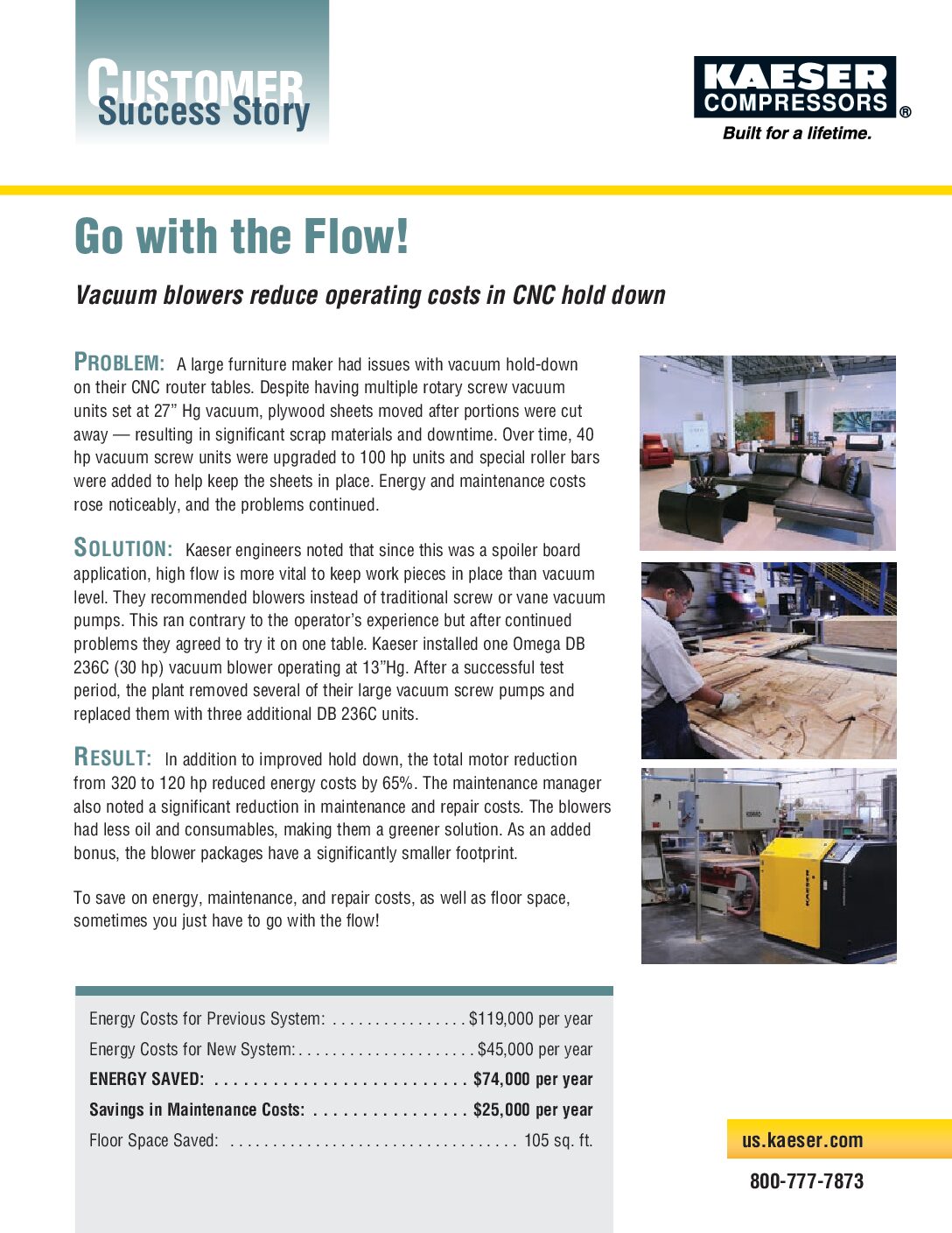 Success Story: Vacuum Blowers